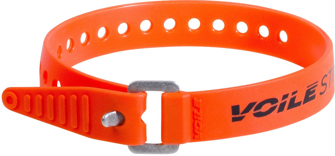 voile straps 15 inch aluminum buckle orange